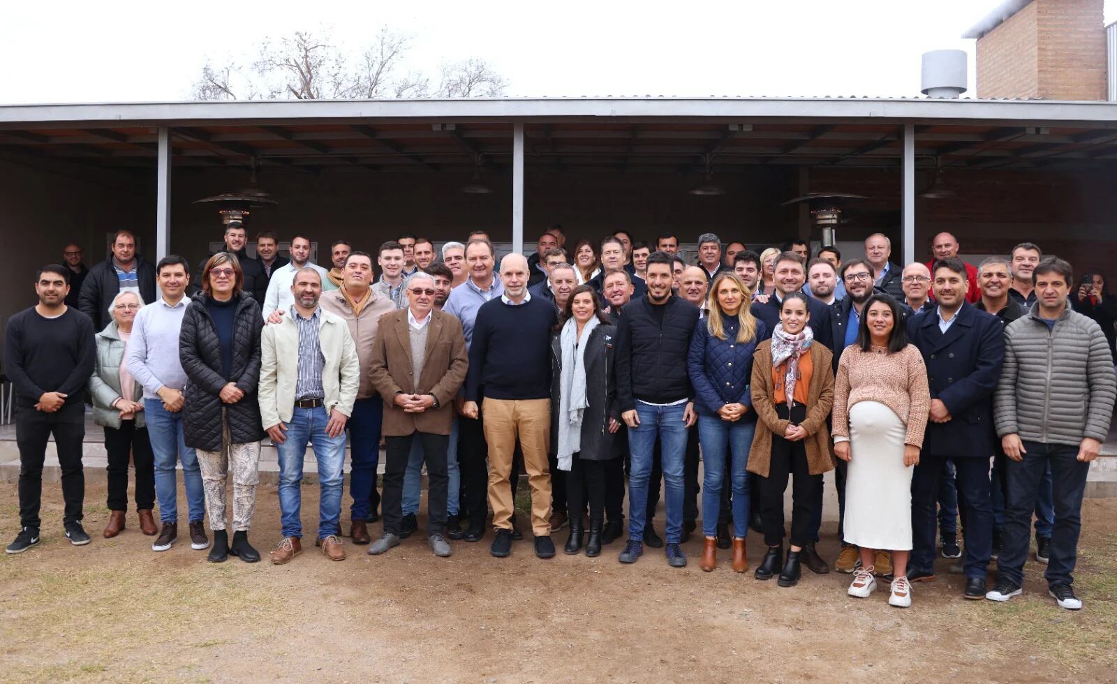 Horacio Rodríguez Larreta almorzó con 60 intendentes de todo Córdoba en Río Tercero