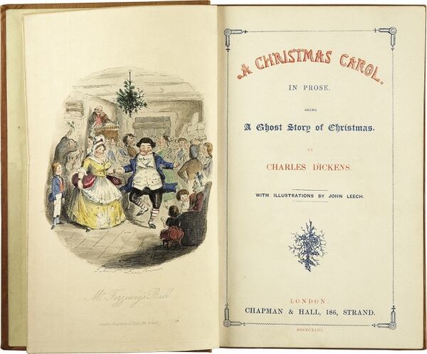 “A Christmas Carol”, primera edición de 1843