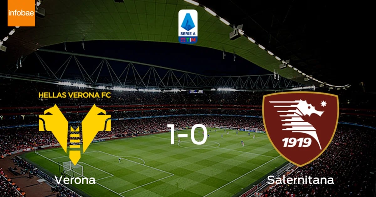 The three points remain at home: Hellas Verona 1-0 Salernitana