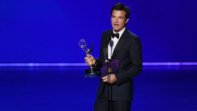 Jason Bateman fue reconocido con la mejor dirección en drama por “Ozark” (Kevin Winter/Getty Images/AFP)