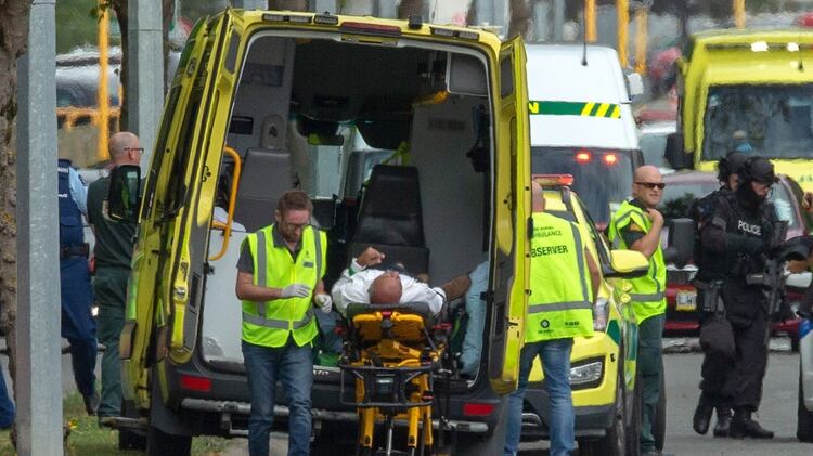 Un hombre armado asesinó a 50 personas en dos mezquitas de Nueva Zelanda este 15 de marzo de 2019 (EFE/ Martin Hunter)