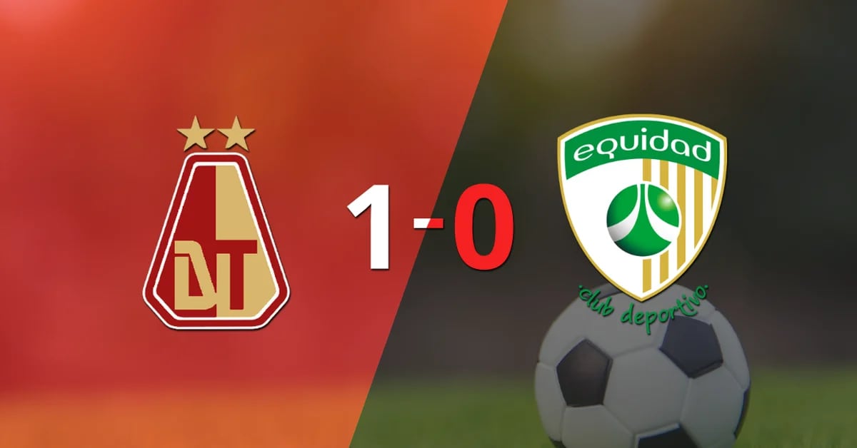 Tolima was reached with a goal of defeating La Equidad at the Manuel Murillo Toro stadium