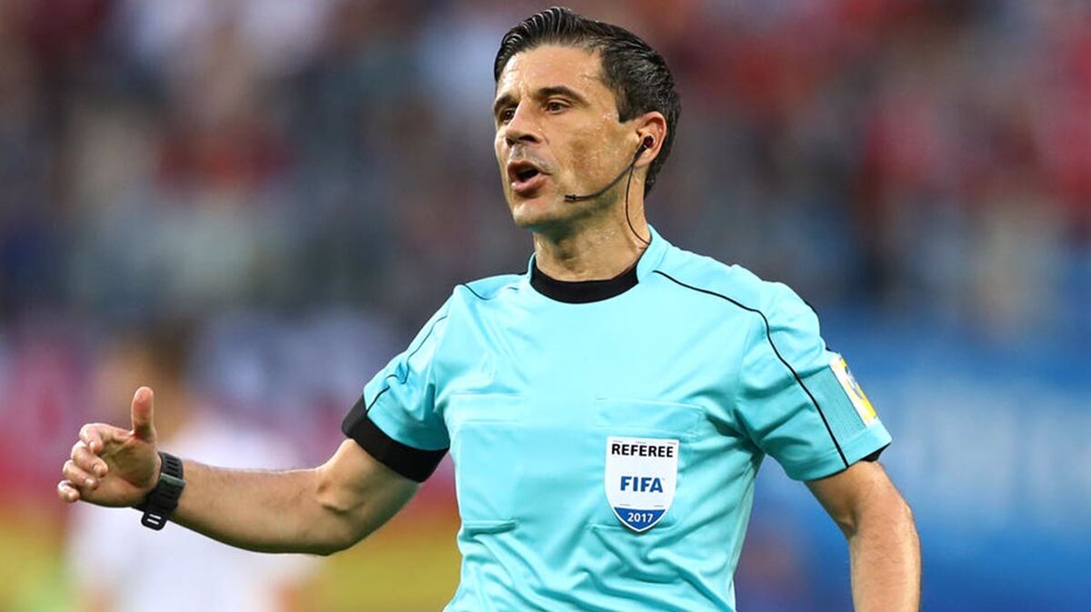 Quién es Milorad Mažić, el árbitro de la final de la Champions League
