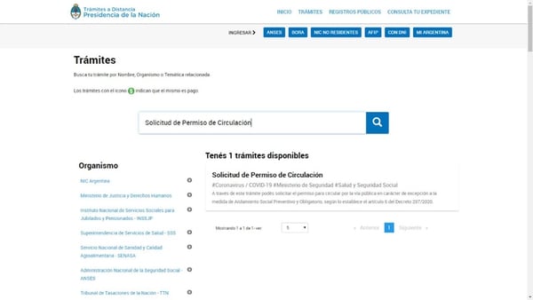 Coronavirus En La Argentina Como Tramitar El Nuevo Permiso De