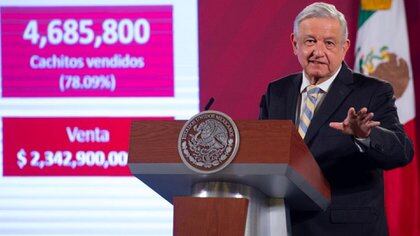 Andrés Manuel López Obrador indicó que se invertirán más de 4.000 millones de pesos en la compra de equipos médicos (Foto: Presidencia de México)