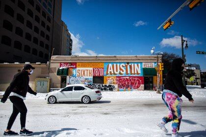 Gente ejercitándose en Austin (Montinique Monroe / GETTY IMAGES NORTH AMERICA / AFP)