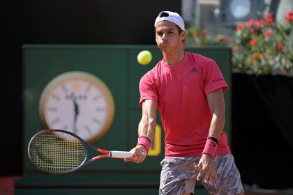 Federico Coria ganó el primer partido de su carrera en Roland Garros (Foto: Reuters)
