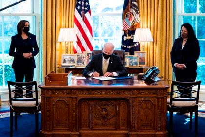 El presidente estadounidense, Joe Biden (Foto: EFE)