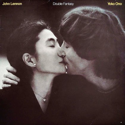 La tapa de "Double Fantasy", el disco que Lennon y Yoko Ono estaban a punto de lanzar al momento del asesinato