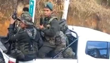 Las disidencias del Estado Mayor Central patrullan a su merced en Guaviare  - crédito redes sociales / Facebook