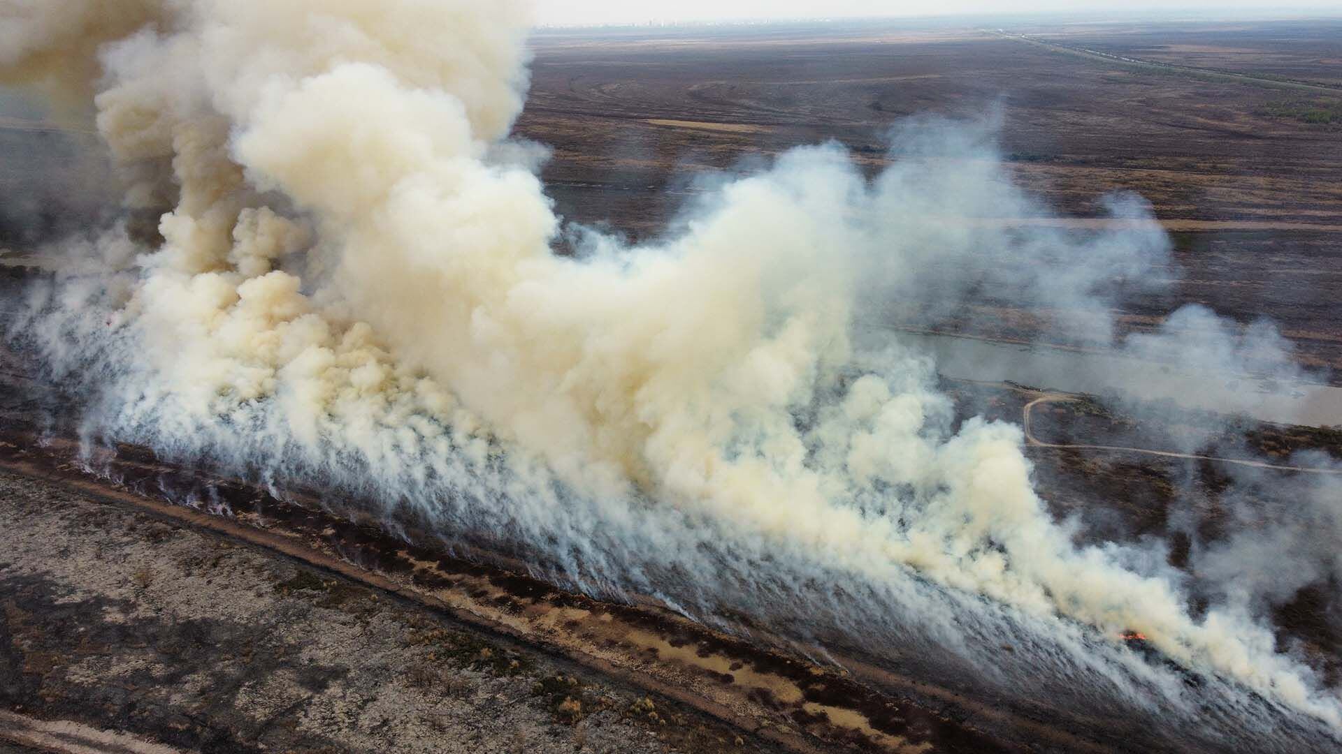 incendios humedales rosario