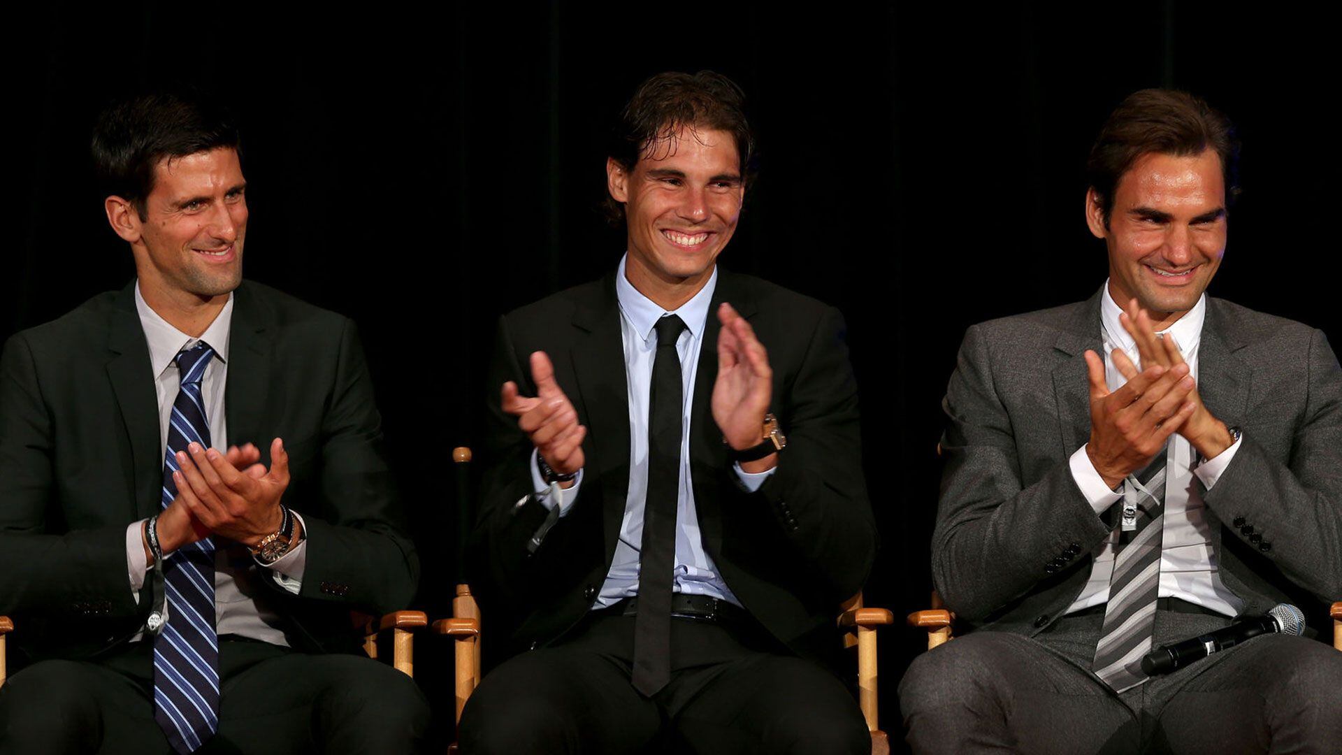 Novak Djokovic, Rafael Nadal y Roger Federer son los máximos ganadores de títulos de Grand Slam de la historia
