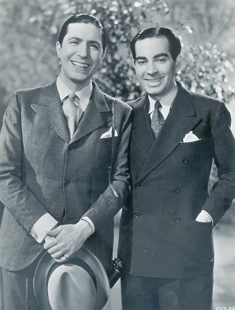Carlos Gardel y Alfredo Le Pera.