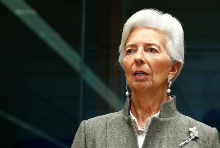 FOTO DE ARCHIVO. La presidenta del Banco Central Europeo, Christine Lagarde, asiste a una reunión de ministros de Finanzas de la zona euro en Bruselas, Bélgica. 17 de febrero de 2020. REUTERS/Francois Lenoir.