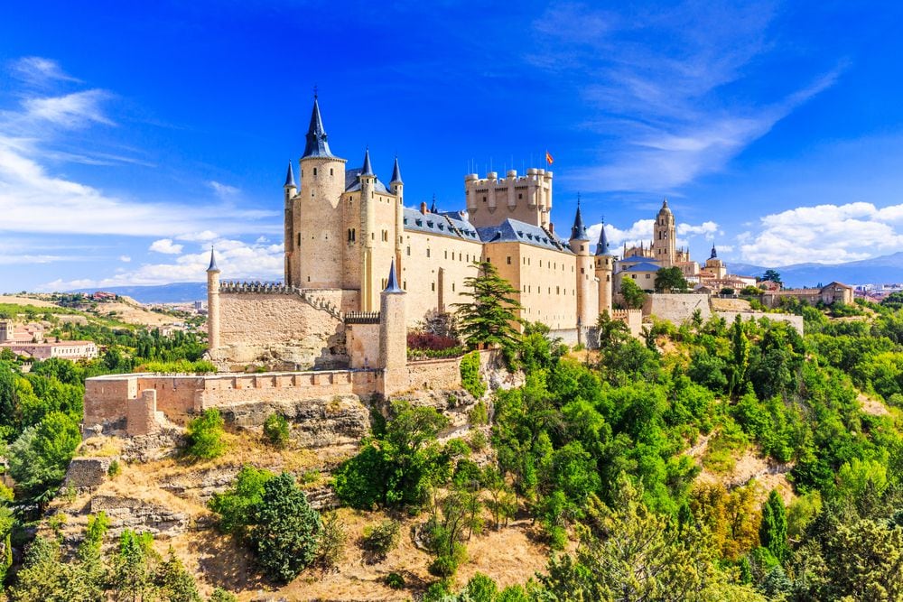 Alcázar de Segovia. (Shutterstock)