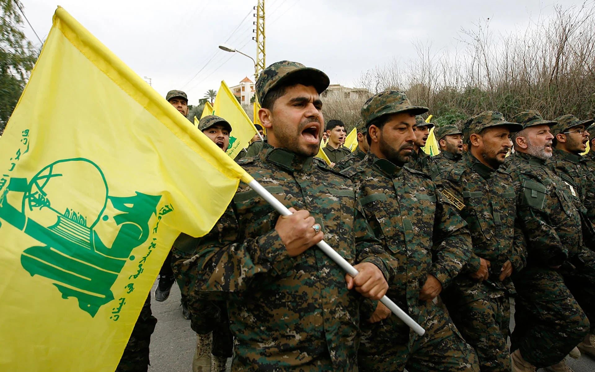 Las fuerzas de Hezbollah que combaten al ISIS en Siria