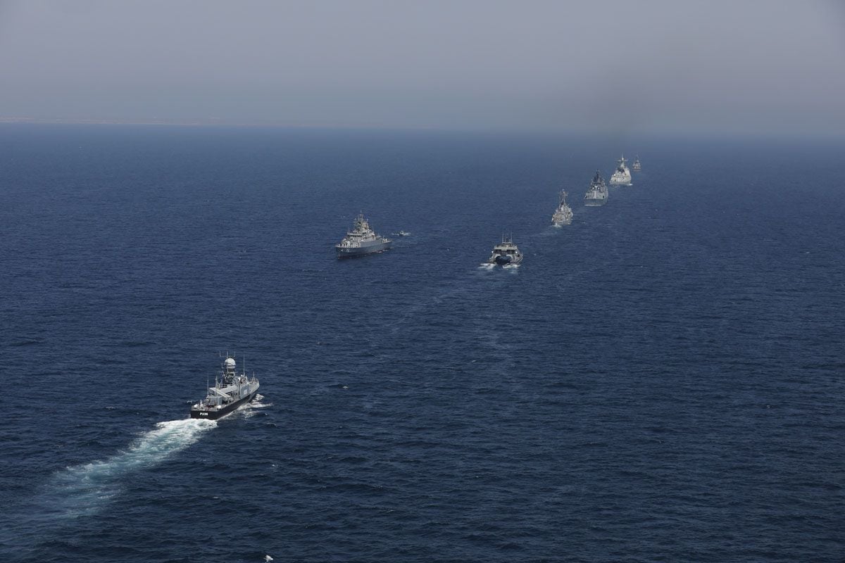 Irán, Rusia y China realizarán maniobras militares conjuntas en el golfo de Omán (Europa Press/Contacto/Iranian Army Office)