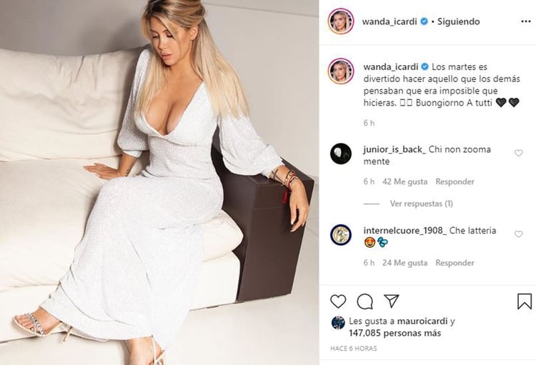Wanda Nara dejó un fuerte mensaje, luego de las críticas de su padré, Andrés (Foto: Instagram)