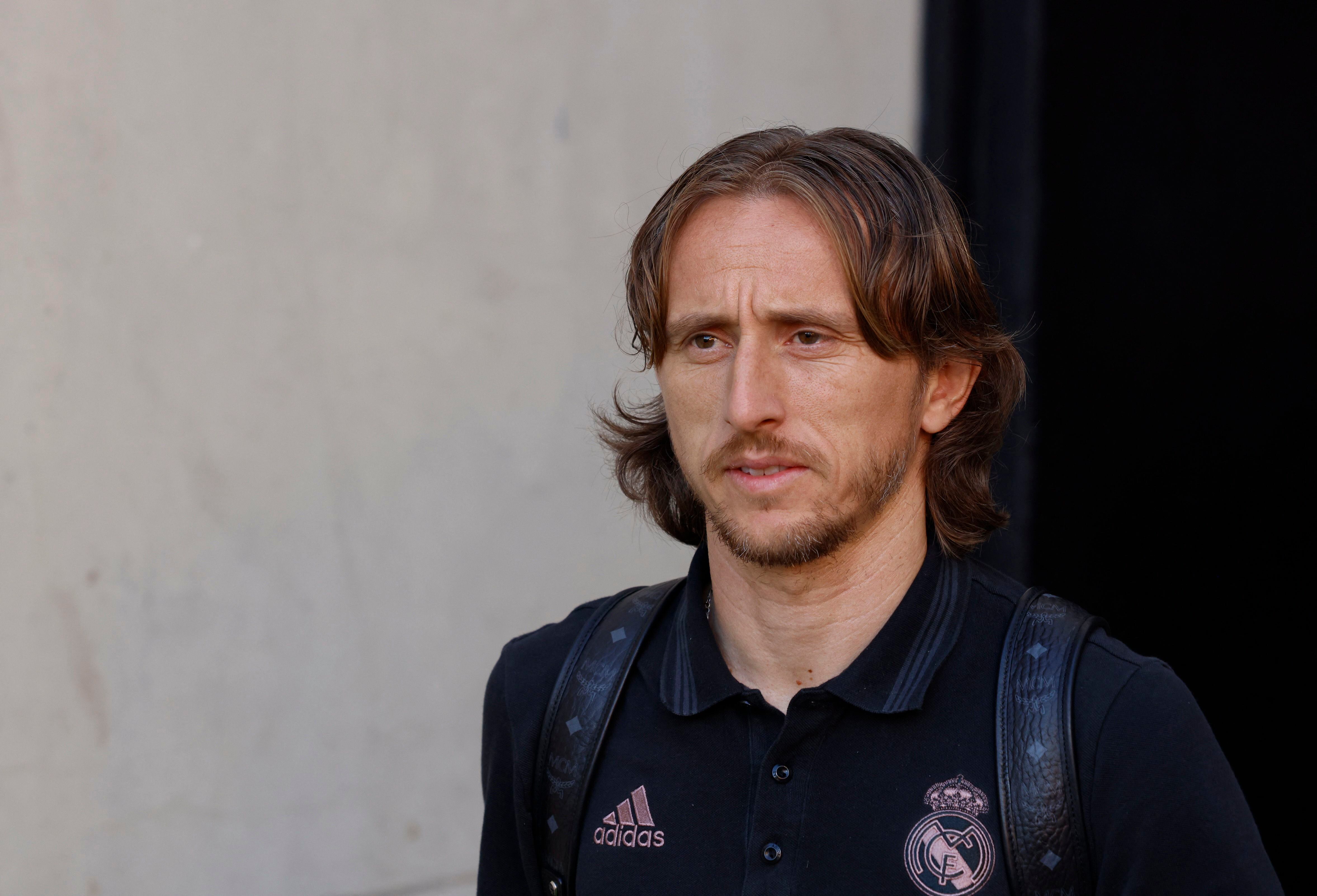Luka Modric sufrió una lesión muscular (Reuters)