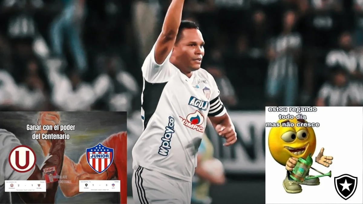 Junior se “bailó” a Botafogo en Copa Libertadores y los memes exaltaron la victoria del Tiburón