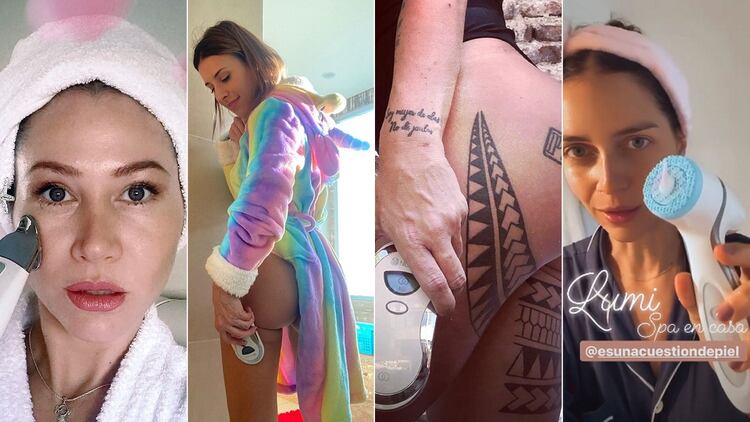 Adabel Guerrero, Mariana Brey, Florencia Peña y Zaira Nara promocionan el artefacto en sus redes sociales