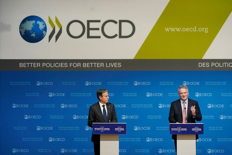 La OCDE es uno de los foros mundiales más influyentes, en el que se analizan y se establecen estándares sobre temas de relevancia internacional como economía, educación y ambiente (Patrick Semansky/Pool vía REUTERS)