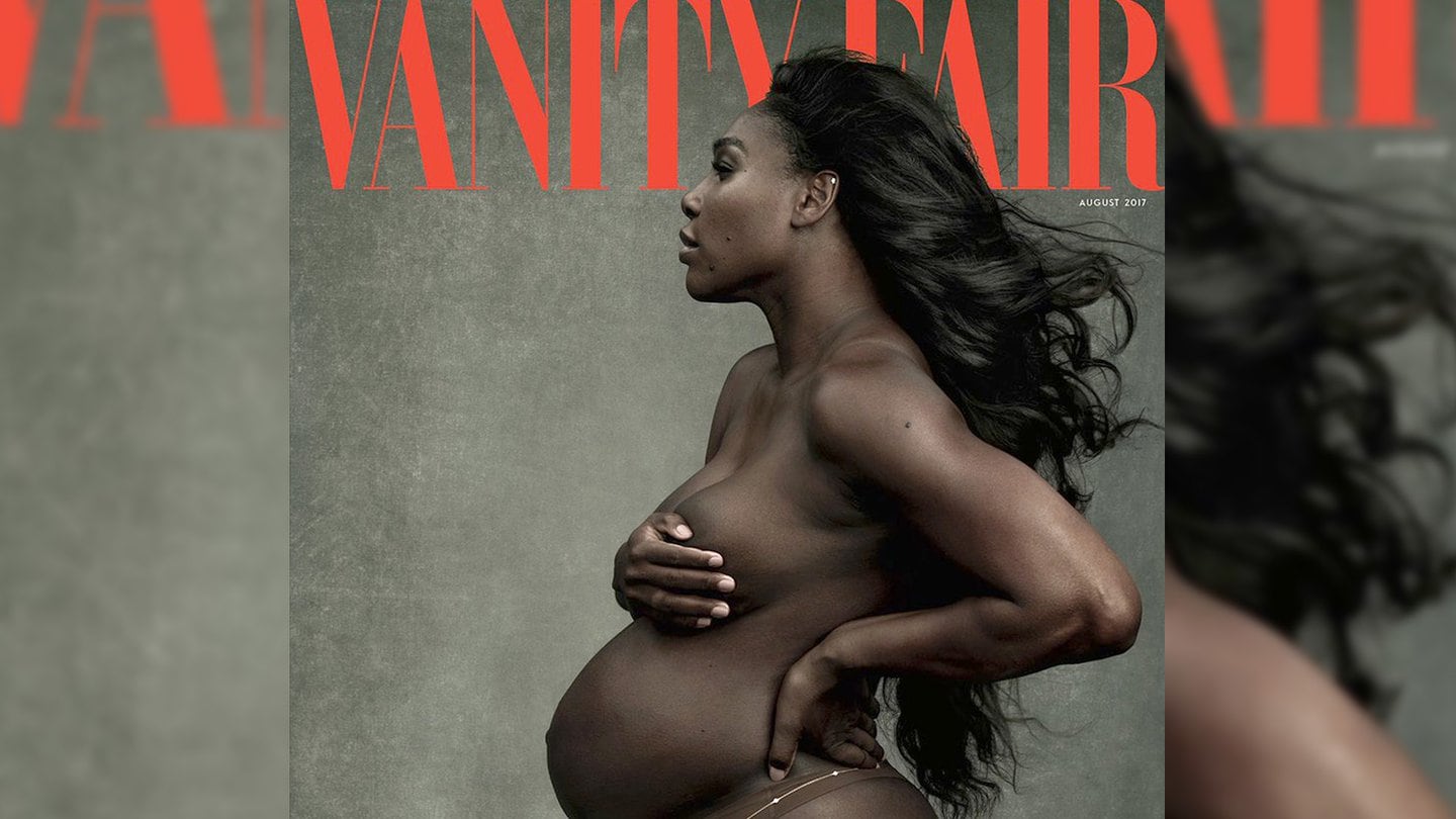 El Desnudo De Serena Williams Embarazada Para Vanity Fair Infobae 