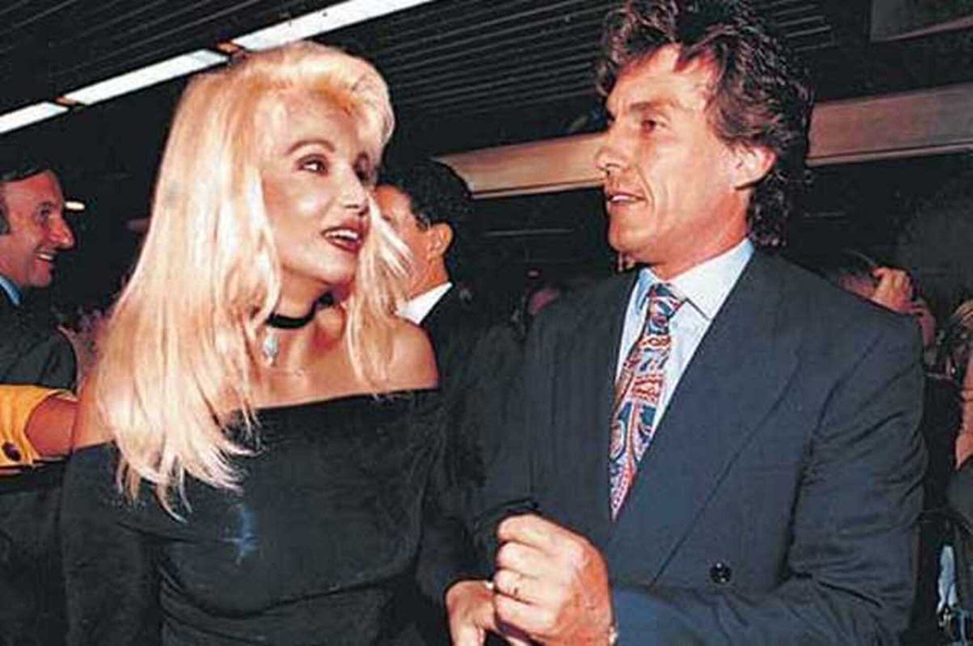 Susana Giménez y Huberto Roviralta fueron una de las parejas más emblemáticas de los años 90 (Foto: Archivo)