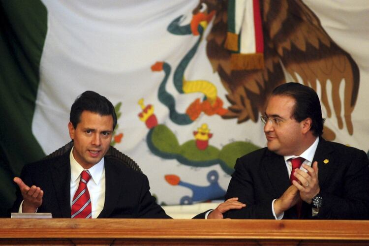 Enrique Peña Nieto y Javier Duarte (Foto: Archivo)