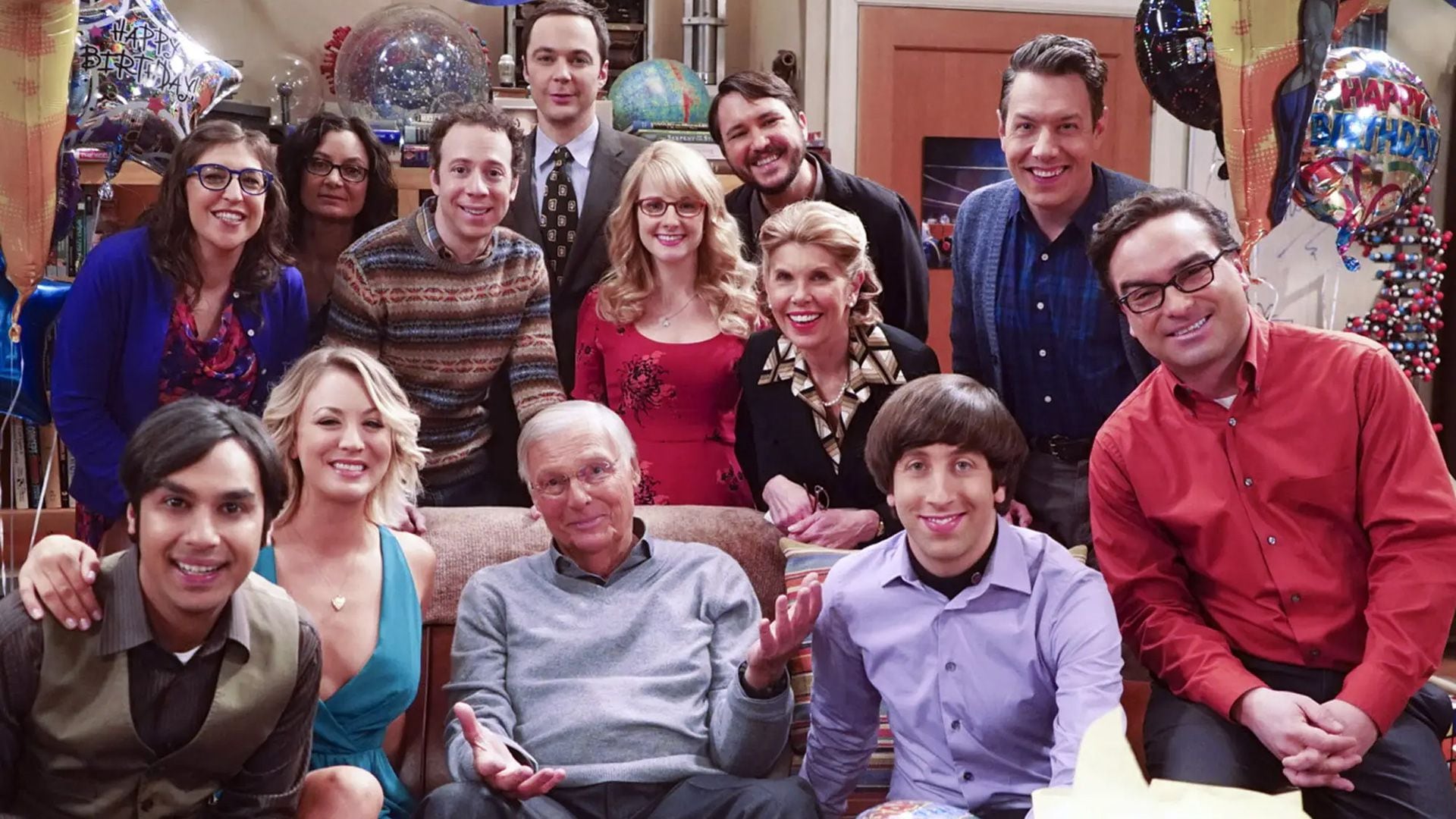 Una de sus últimas intervenciones televisivas fue en un capítulo especial de The Big Bang Theory en el que hizo de sí mismo