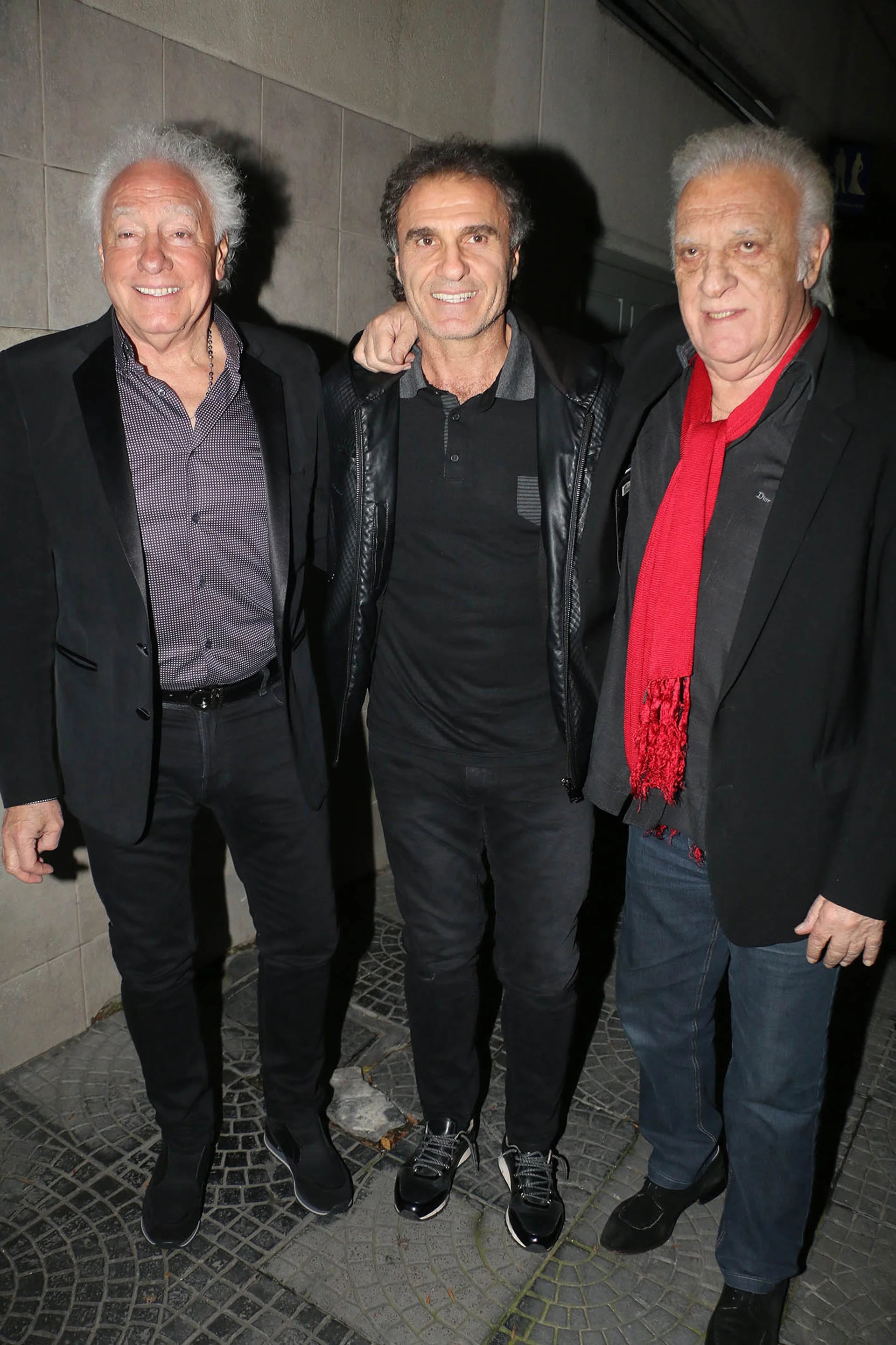 Guillermo Coppola, Oscar Ruggeri y Alfio Basile