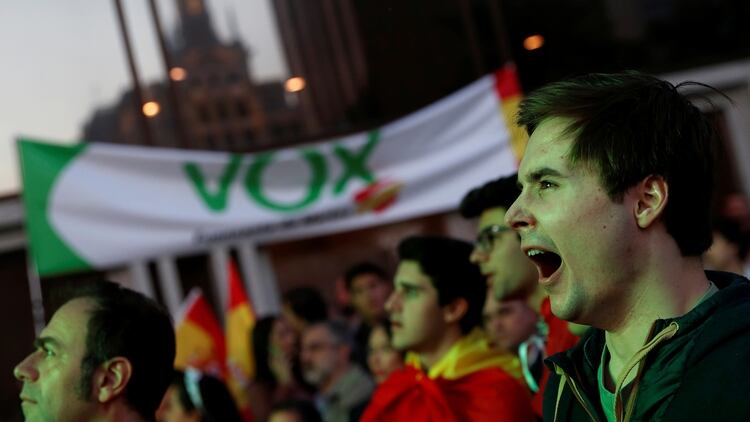 La irrupción de VOX es la gran novedad del escenario político español (REUTERS/Susana Vera)