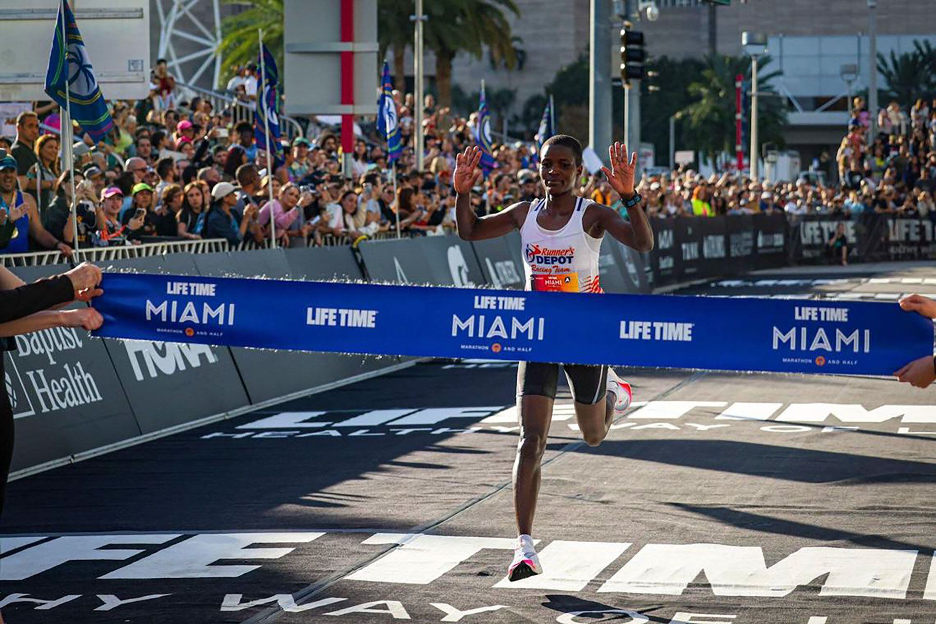 George Onyancha miami marathon