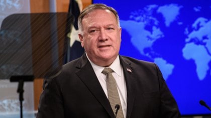 Secretario de Estado de Estados Unidos, Mike Pompeo (Nicholas Kamm vía REUTERS)