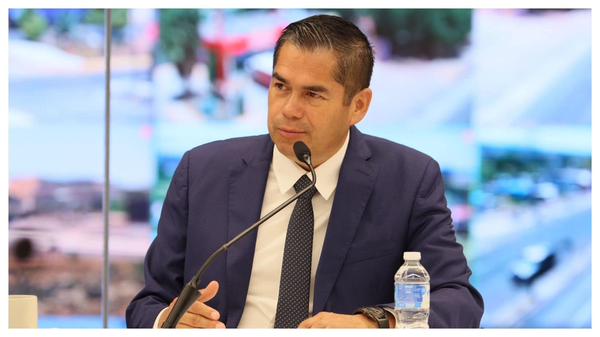 Salvador Cruz Neri, head of the Hidalgo Public Security Secretariat.  (Photo: SSP Hidalgo)