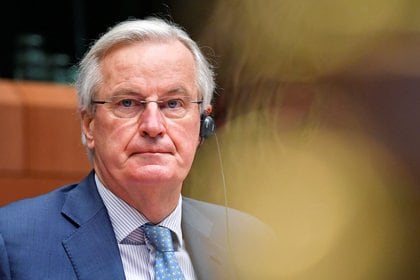 Michel Barnier, jefe de los negociadores de la UE ante el reino Unido por el Brexit (John Thys/Pool via REUTERS)