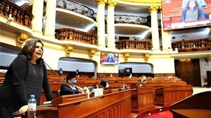 Rocío Silva Santisteban no obtuvo el apoyo del Parlamento (Congreso de Perú)