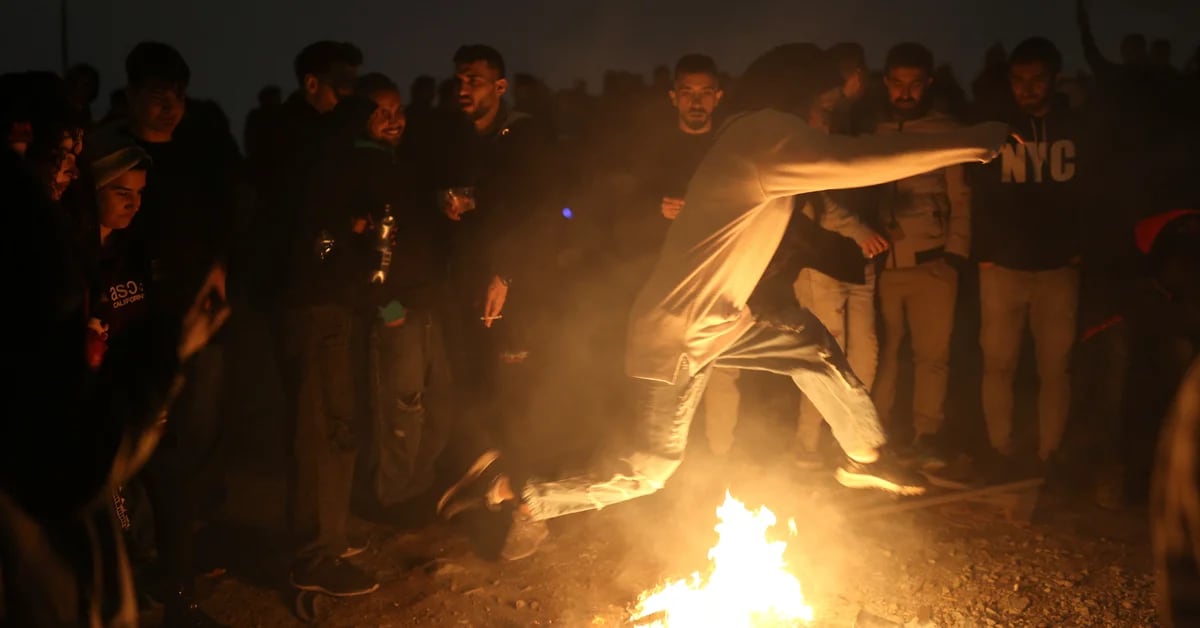 In Millennial Fire Festival, Iranian women burn veils and protest against Khamenei’s regime