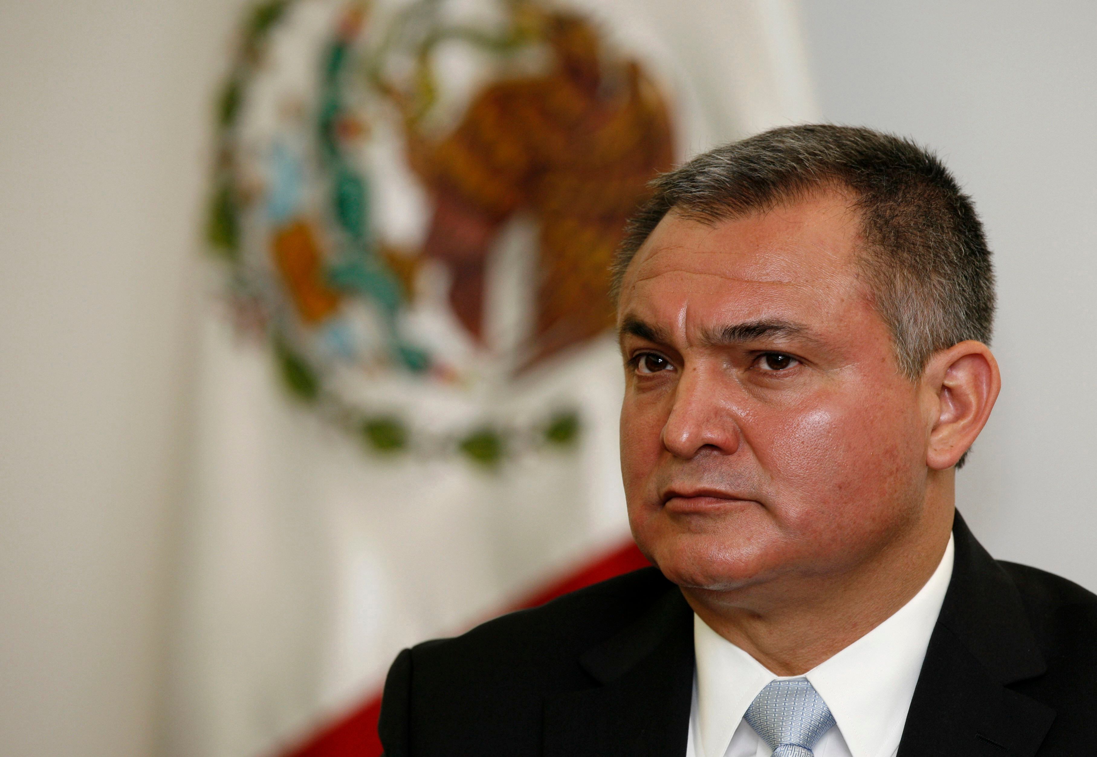 El secretario de Seguridad Pública de México, Genaro García Luna, conocerá su sentencia el próximo 27 de junio (AP/Marco Ugarte)