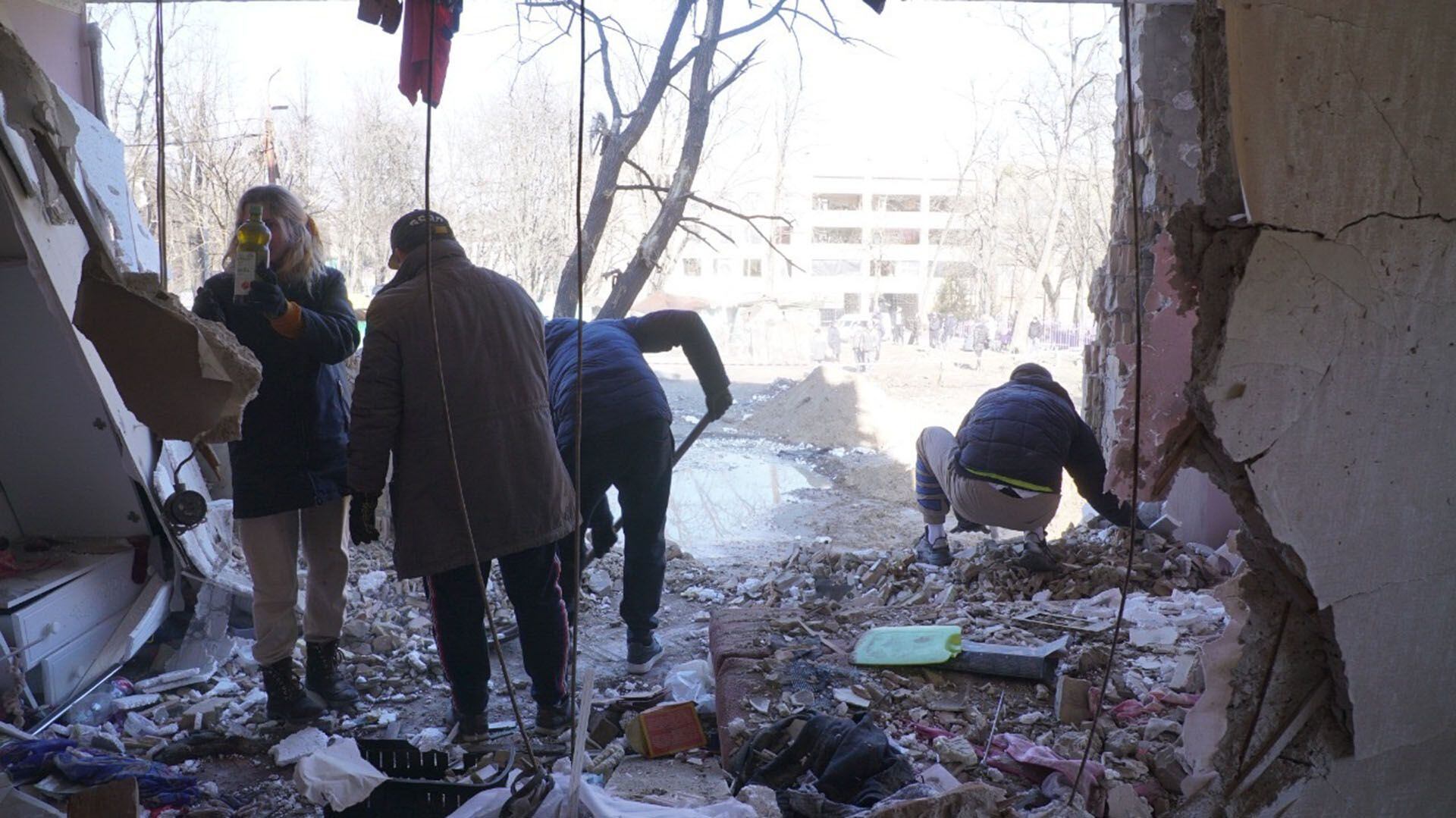 Infobae a Kiev: testimonianze di chi ha perso tutto