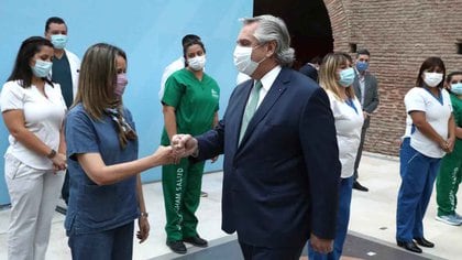 La semana pasada, el Jefe de Estado había cuestionado del "relajamiento" del sistema de salud (Presidencia)