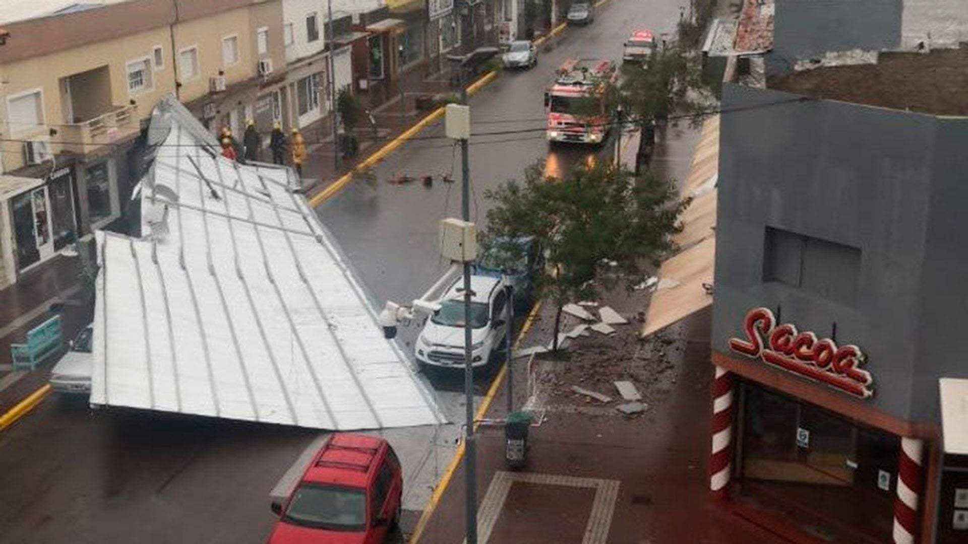 Las consecuencias del temporal en Buenos Aires