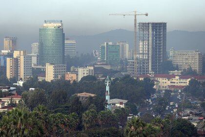 Addis Adeba, capital de Etiopía. SEAN GALLUP
