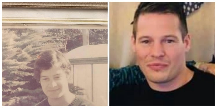 La foto de la izquierda de Charles joven revela el gran parecido con Jordan, a la derecha Fotos: Facebook