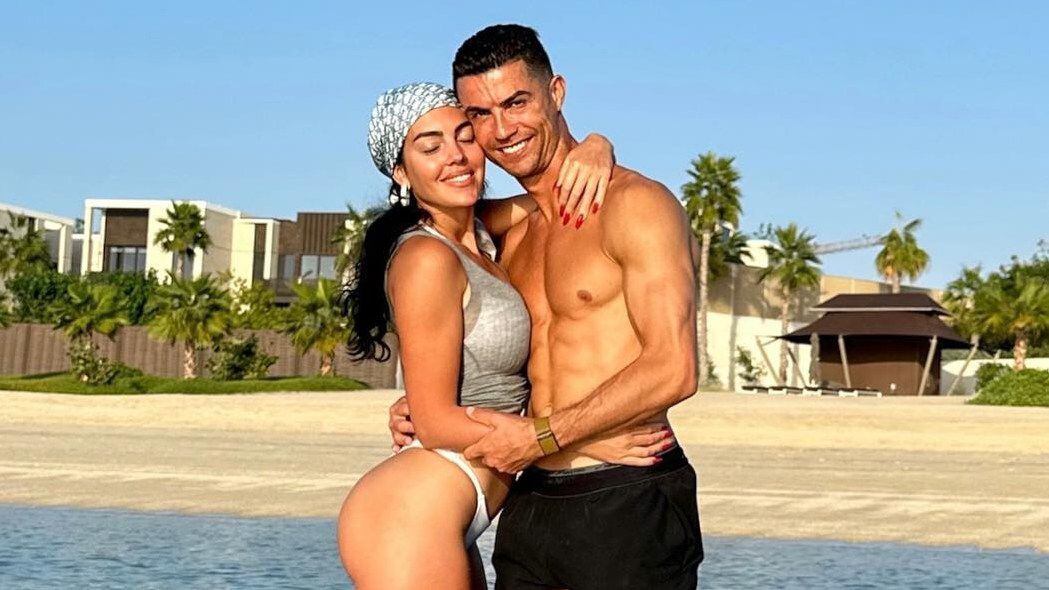 Cristiano Ronaldo y Georgina Rodríguez en una imagen de sus redes sociales. (Instagram.com/georginagio)
