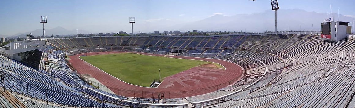 El Estadio Nacional de Chile, designado para la definición del 23 de noviembre