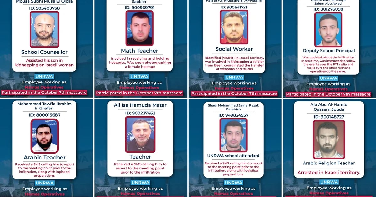 Chi sono e cosa hanno fatto: Israele ha rivelato identità e posizioni di 8 dipendenti delle Nazioni Unite che hanno partecipato al massacro di Hamas