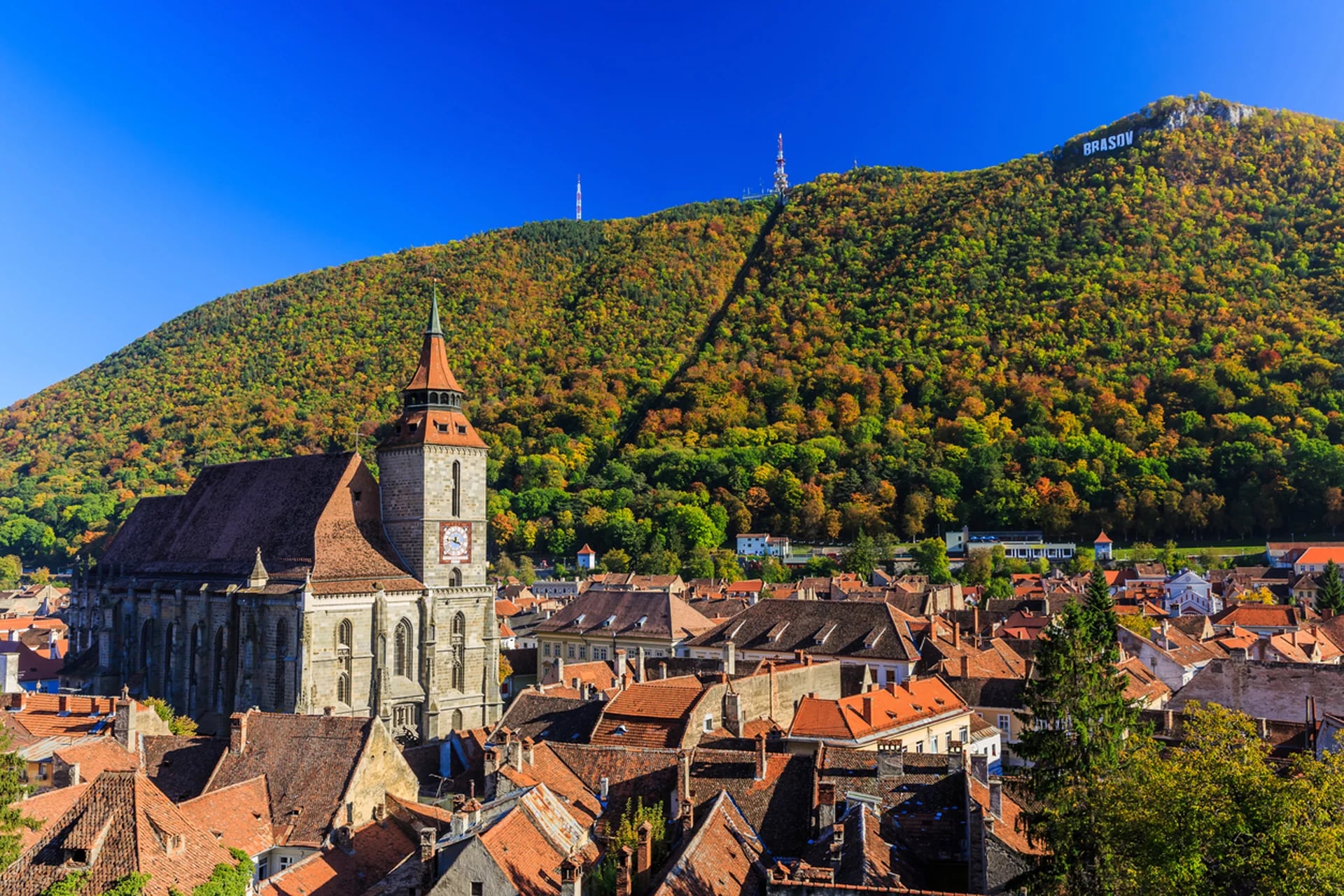 Brasov y su monumento más importante, la Iglesia Negra