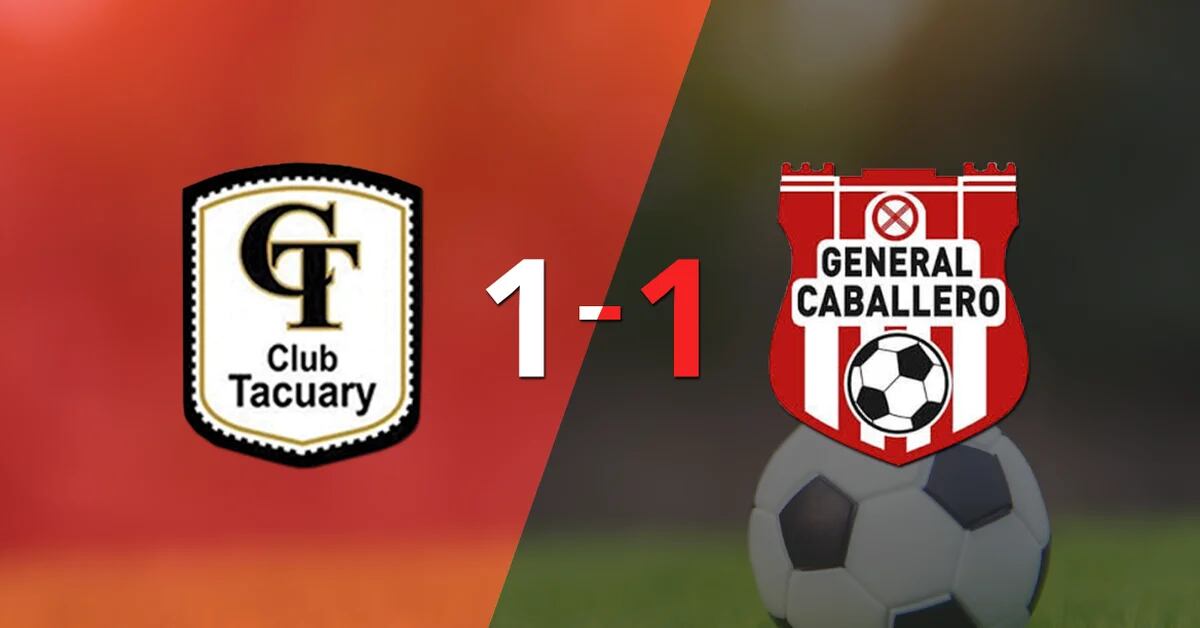 Tacuary and General Caballero JLM split points to draw 1-1