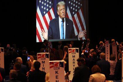 Donald Trump asistirá a la convención de cuatro días (Travis Dove / Pool a través de REUTERS)